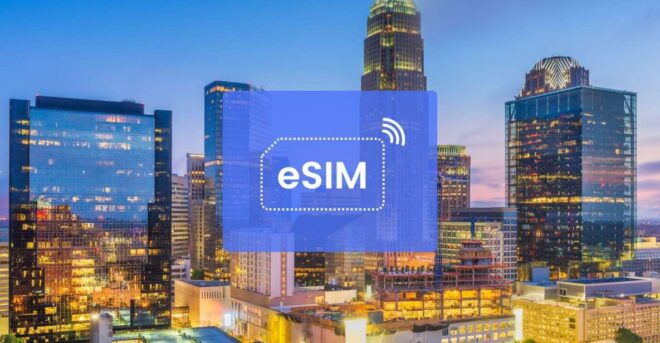 Charlotte: Us/ North Americas Esim Roaming Mobile Data Plan - Reservation and Payment Options