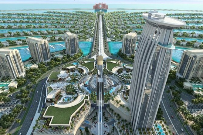 Charming Dubai City Tour With the View at the Palm - Scenic Tourist Attraction - Palm Island View