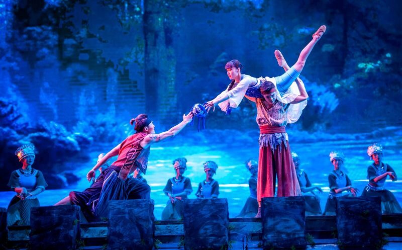 Charming Xiangxi Show Admission Ticket - The outdoor portion and audience interaction