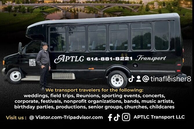 Charter Transportation for up to 13 passengers Columbus Ohio - Exploring the Experience in Detail