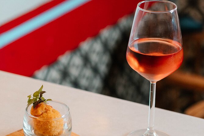 Cheers to 6 Island Wines Tasting and Food Pairing in Athens - Santorini Wine: A Taste of the Volcanic Island