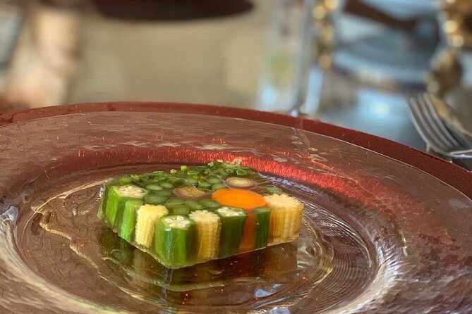 Chefs Table With Private View of Tokyo Tower - Menu Samples