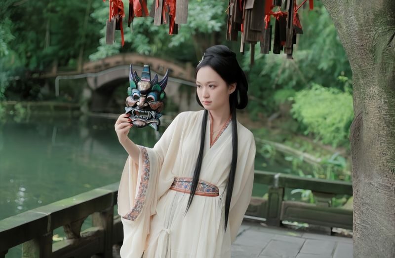 Chengdu Chunxi Road Hanfu Rental Photography Experience - Makeup and hair turn the outfit into a full look