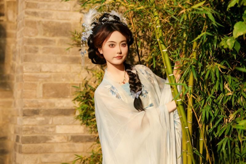 Chengdu Kuanzhai Alley Hanfu - Ethnic Costume Photo Shoot Experience - Kuanzhai Alley becomes part of the portrait