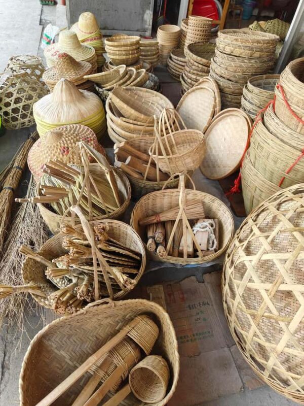 Chengdu: Meishan Tour with Pickles Museum & Bamboo Weaving - Bamboo Weaving at the Art Village  