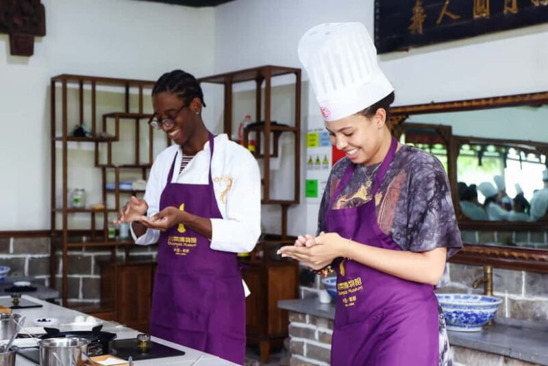 Chengdu: Panda Base, Sichuan Cuisine Museum, & Cooking Class - End of Day & Free Exploration