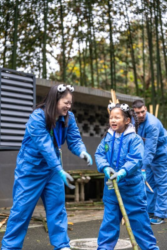 Chengdu Panda Volunteer 1-Day Charity Experience in Dujiangyan/Wolong Panda Base - Wolong’s Shenshuping route focuses on keeper work