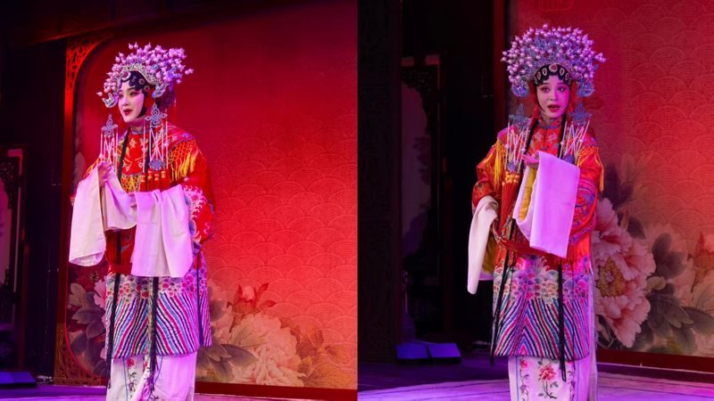 Chengdu Tianfu Square "Gaiwaner Liyuan" face-changing fire-breathing intangible cultural heritage Sichuan opera performance - Choosing a seat and judging the price