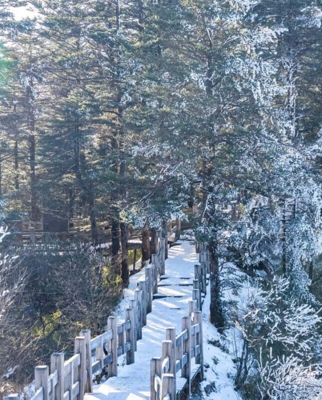 Chengdu: Xiling Snow Mountain Tour with Cable Car & Hiking - Yuanyang Lake and the First Cable Car Ride