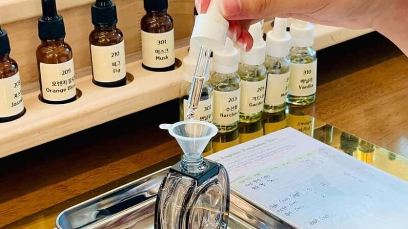 Cheonan: Create Your Own Perfume Workshop - Introduction to the Cheonan Perfume Workshop