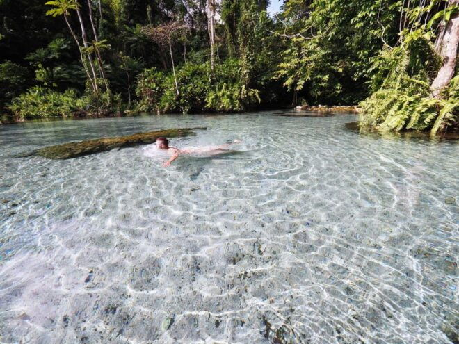 Cheow Lan Lake and Nam Rad Emerald Pool - Visit Three-brother Pillar