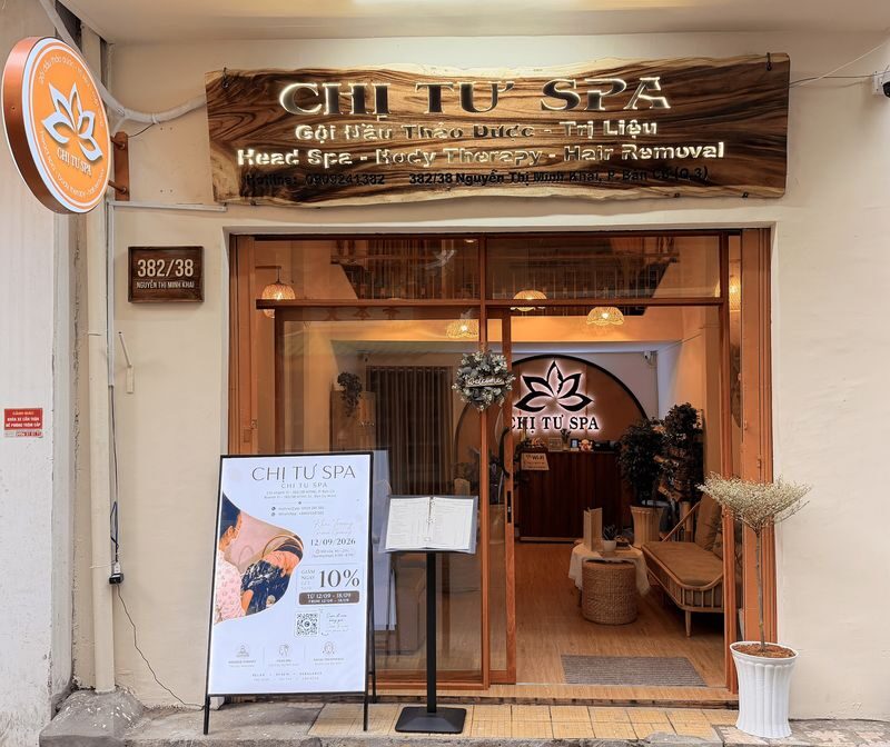 Chi Tu Head Spa & Massage Vo Van Tan Branch, Ho Chi Minh City - A herbal hair wash with a local rhythm