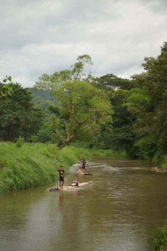 Chiang Mai ATV -Feeding-Waterfall-Tribe-Raft& Lunch Day Trip - Delicious Thai Lunch in a Scenic Setting