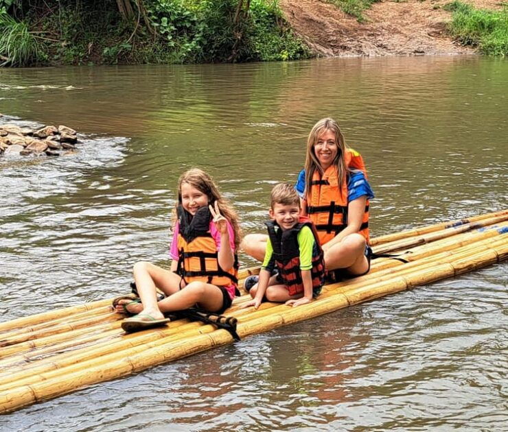 Chiang Mai: Bamboo Rafting and Wat Phra That Doi Kham - Itinerary Details