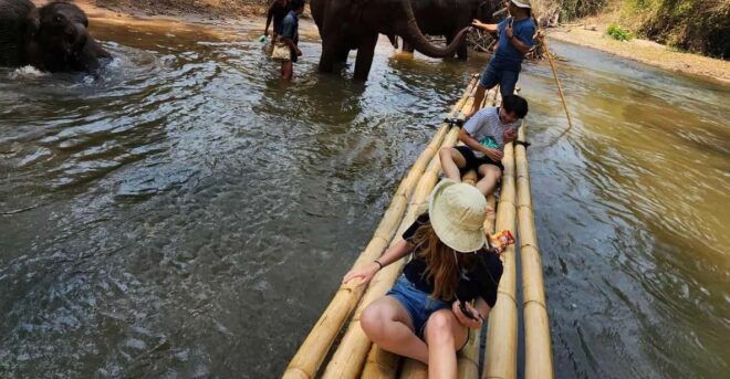 Chiang Mai: Bamboo Rafting and Wat Phra That Doi Kham - Highlights and Experience