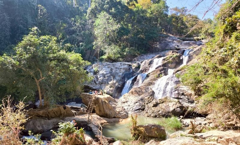 Chiang Mai Bamboo Rafting & Waterfall Half-Day Small Group Experience - Bamboo rafting on the Mae Wang river
