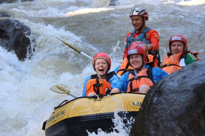 Chiang Mai: Beginner Whitewater Rafting and Waterfall Tour - The Itinerary in Detail