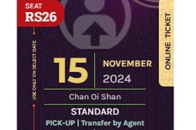 Chiang Mai CAD Yi Peng Lantern Festival Tickets 2024 - Transportation Details