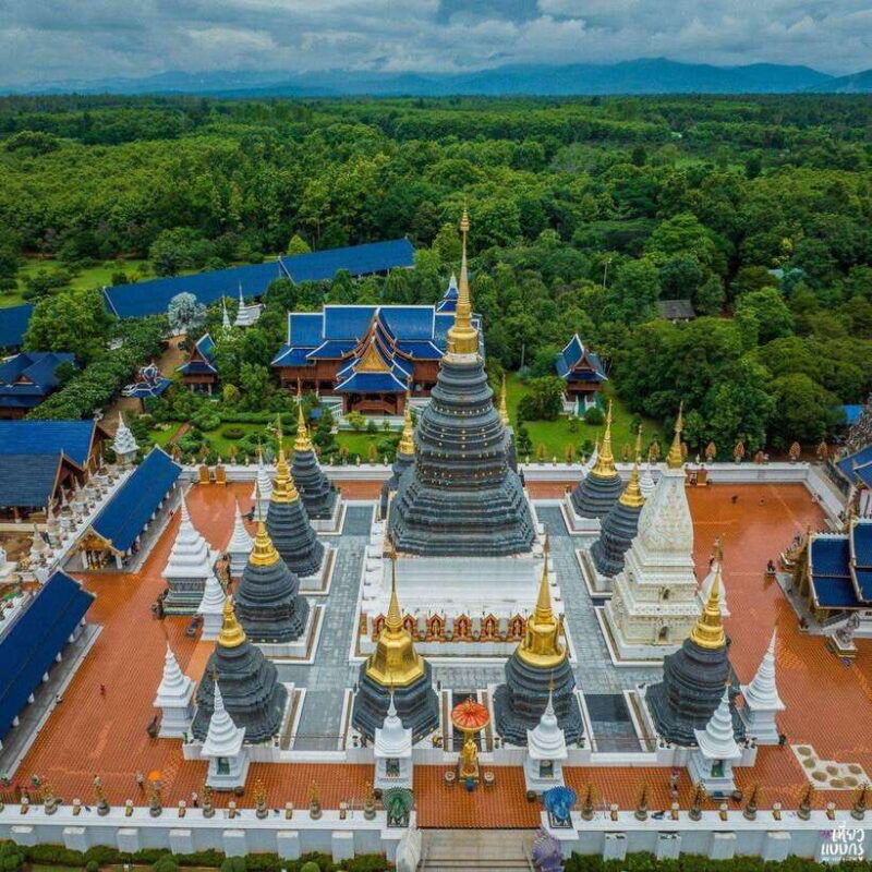 Chiang Mai: Dantewada ,Wat Ban Den Temple & Cafe Elephant - Itinerary Highlights