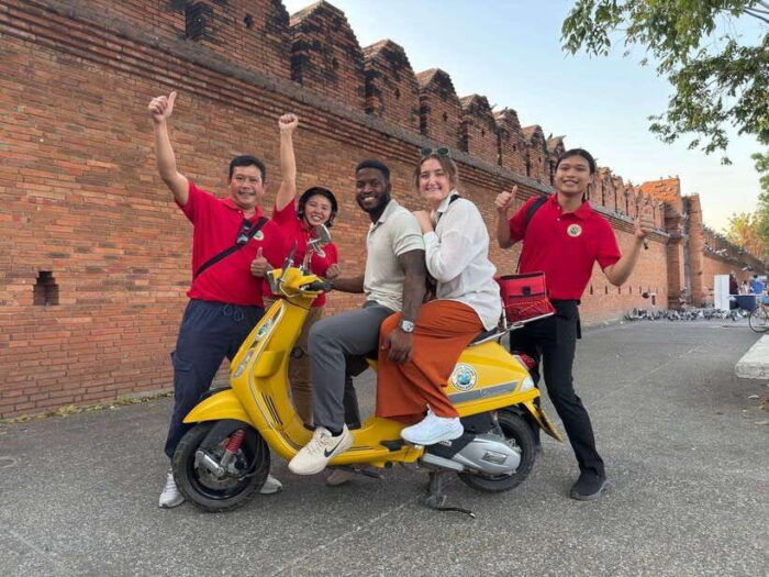 Chiang Mai : Discover Chiang Mais After Dark by Vespa Tour - Taking in Chiang Mais Vibrant Food Culture