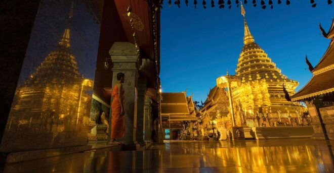 Chiang Mai: Doi Suthep & Wat Umong Twilight Tour With Pickup - Tour Highlights