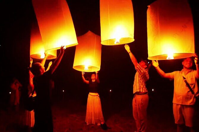 Chiang Mai Eco Yi Peng Sky Lantern Festival 2025 - The Heart of the Tour: Wat Champa Lao