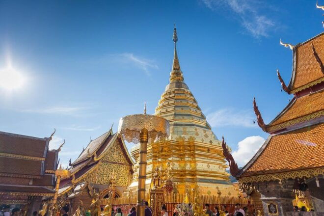 Chiang Mai: Elephant Sanctuary Experience & Doi Suthep Tour - Doi Suthep Visit