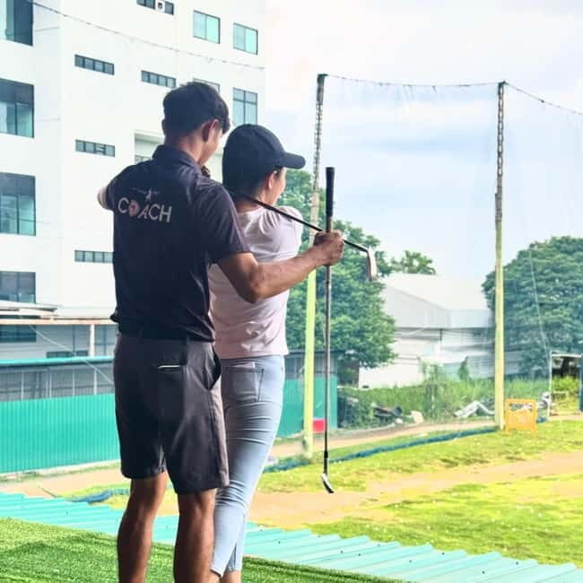 Chiang Mai Golf Lesson with Pro Coach  Beginner Friendly - Equipment and Practice Balls: No Hassle