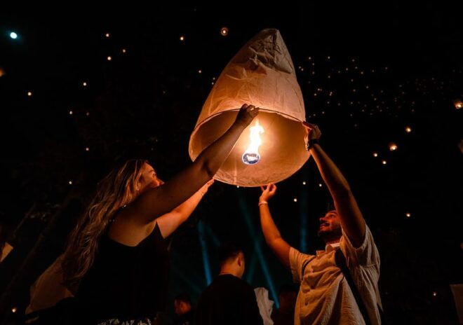Chiang Mai: Heaven Lantern Festival Ticket With Dinner - Inclusions