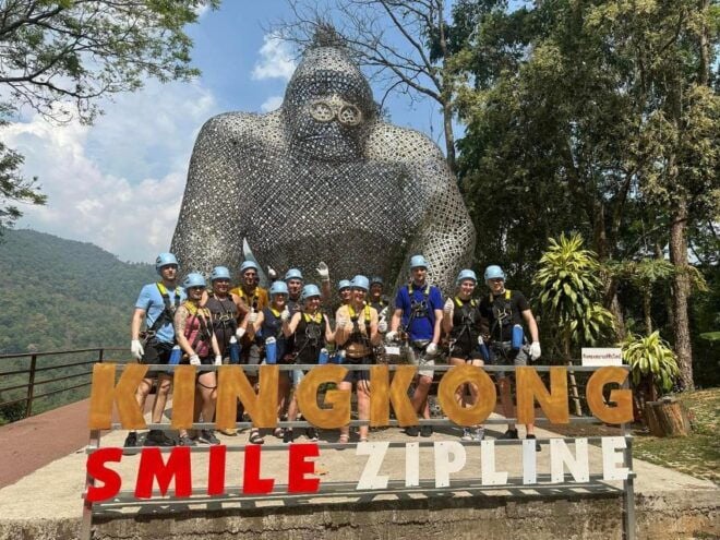 Chiang Mai: Highest and Longest Zipline Trip With Thai Meal - Highlights of the Zipline Experience