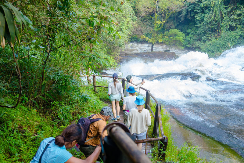 Chiang Mai Kew Mae Pan Nature Trail & Doi Inthanon Full-Day Tour - Waterfall, summit, and pagodas add variety