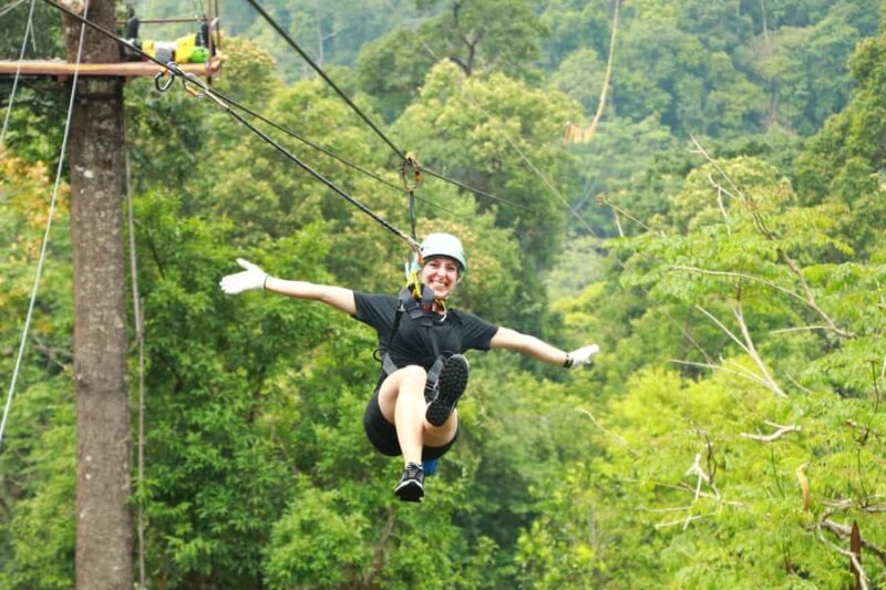 Chiang Mai: Kingkong Smile Zipline with Lunch and Transfers - Transportation and Logistics