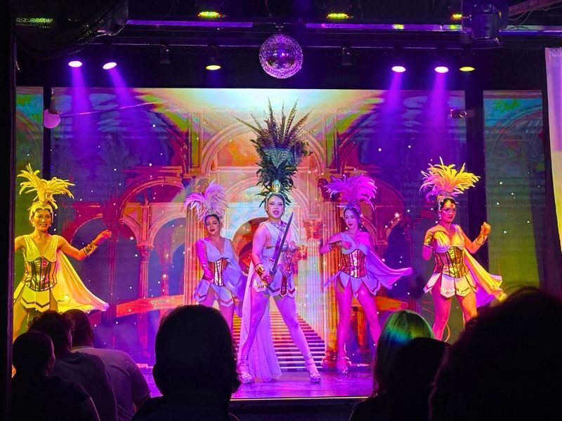 Chiang Mai: Ladyboy Cabaret - Stories, Dinner and Sparkle - Walking through the Night Bazaar district