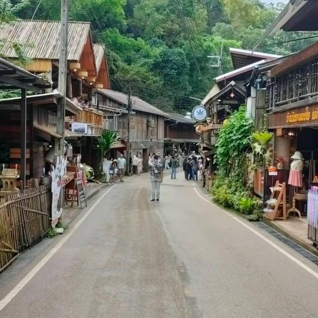Chiang Mai: Mae Kampong Village, Hot Springs & Bor Sang Tour - Key Points