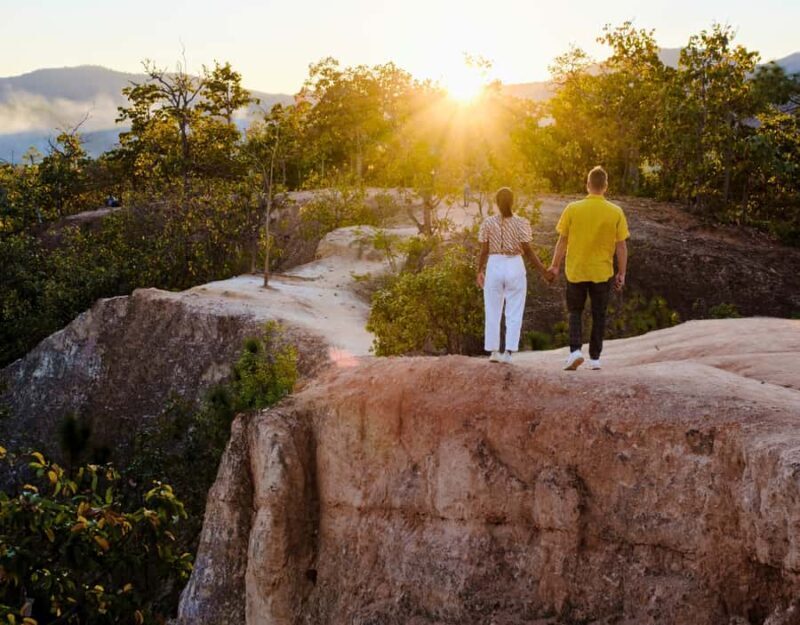 Chiang Mai: Pai Highlights & Nam Lod Cave Private Day Tour - Exploring Tham Lot Cave: Floating in an Underground River