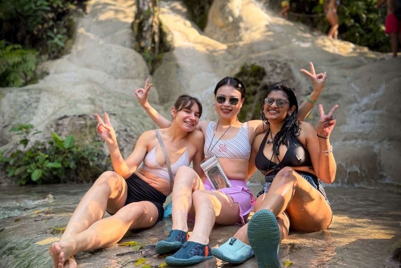 Chiang Mai Sticky Waterfall & 12 Zodiac Temple Guided Tour - Temple, shrine, and cave stops