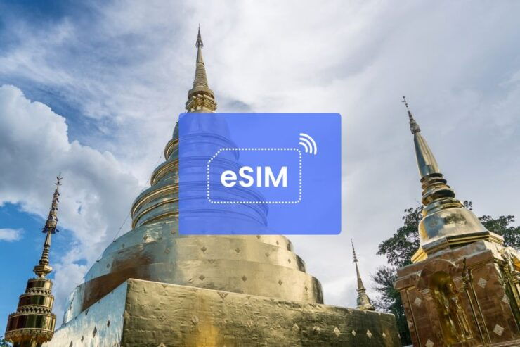 Chiang Mai: Thailand/ Asia Esim Roaming Mobile Data Plan - Booking and Payment Details
