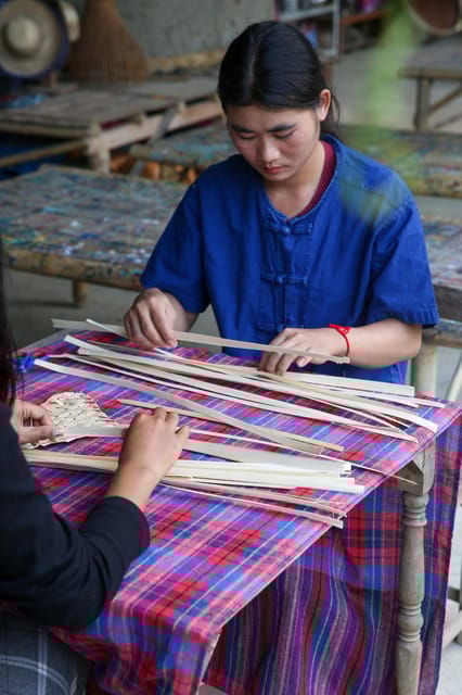 Chiang Mai : Traditional Lanna Bamboo Fan Weaving - Key Points