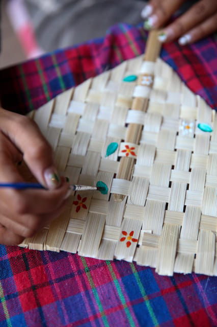 Chiang Mai : Traditional Lanna Bamboo Fan Weaving - The Craftsmanship Process