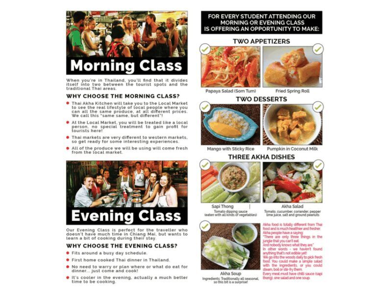 Chiang Mai: Traditional Thai-Akha Cooking Class& Market Tour - FAQ