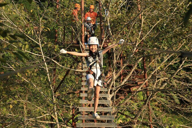 Chiang Mai Zipline Adventure with Lunch and City Hotel Pickup - The Course Breakdown: What Youll Experience
