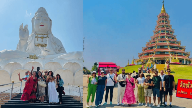Chiang Rai 3 Temples (White/Blue/Red) +Long Neck Village - Itinerary Highlights