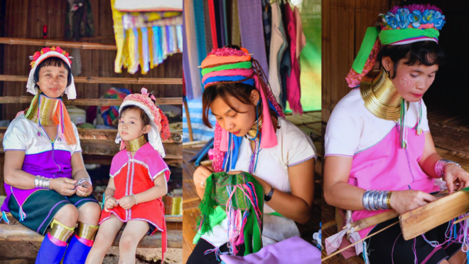 Chiang Rai 3 Temples (White/Blue/Red) +Long Neck Village - Discovering the Blue Temple