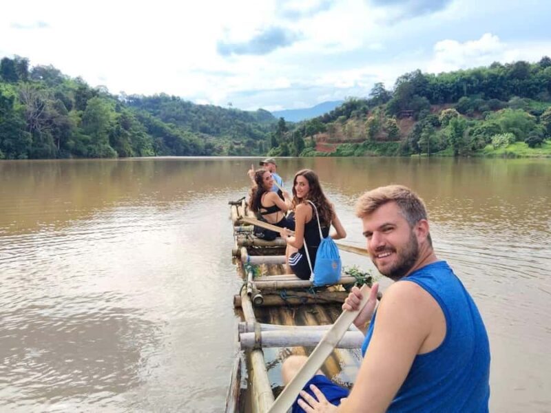 Chiang Rai: Jungle Trek, Waterfall, and Bamboo Raft Tour - Detailed Breakdown of the Itinerary