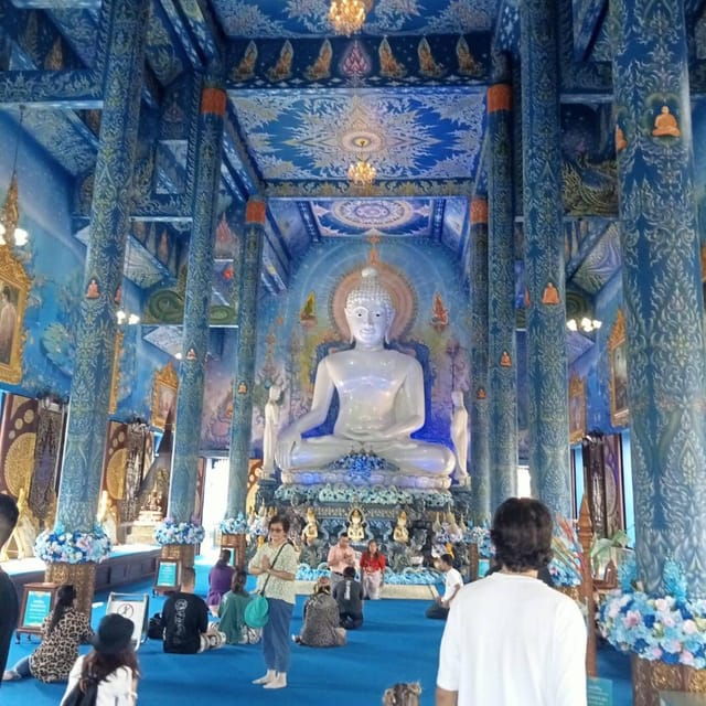 Chiang Rai White & Blue Temple, Black Museum, Lalitta Cafe - Key Points