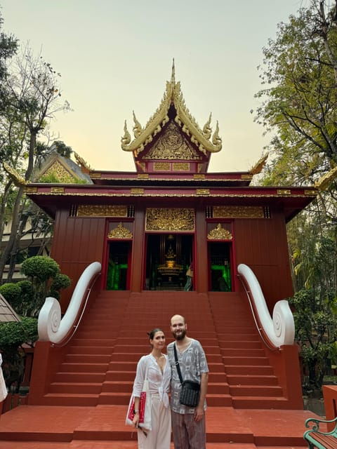 Chiang Rai : White & Blue Temples and Emerald Bhudda Story. - Cultural Significance of Wat Huay Pla Kang