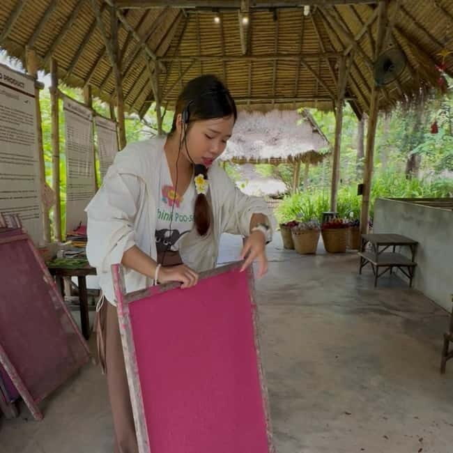 ChiangMai Elephant POOPOOPAPER Park Optional StickyWaterfall - Frequently Asked Questions