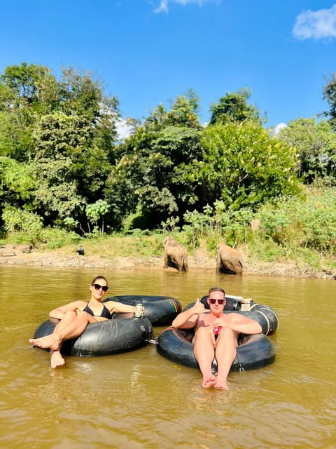 Chiangmai Full Package- Trekk, Waterfall, Tubing & Elephants - Key Points