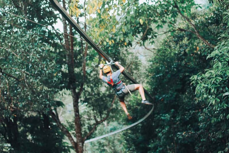CHIANGMAI: Jungle Flight Zipline and Thai Cooking Class - Relaxing and Refueling with a Freshly Cooked Meal