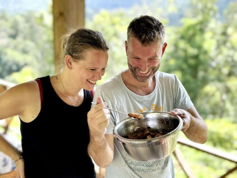 Chiangmai : Sticky Waterfall & Glamping Style Cooking Class - Outdoor Cooking in Nature